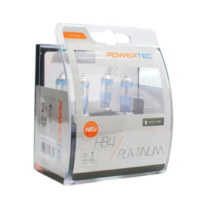 M-Tech Λάμπες Αυτοκινήτου & Μοτοσυκλέτας Powertec Platinum +130% HB4-9006 LED 3250K 12V 55W 2τμχ