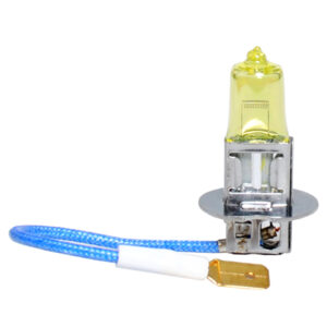 M-Tech Λάμπες Αυτοκινήτου & Μοτοσυκλέτας Powertec Retro H3 Αλογόνου 3200K Κίτρινο 12V 55W 2τμχ