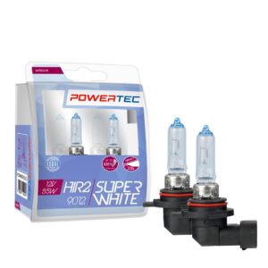 M-Tech Λάμπες Αυτοκινήτου Superwhite HIR2-9012 Αλογόνου 3500K Θερμό Λευκό 12V 55W 2τμχ
