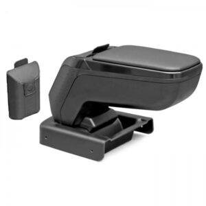 Rati Armster Τεμπέλης Αυτοκινήτου από Δερματίνη Συμβατός με Renault Clio 2013-2019 Γκρι ΧρώμαΚωδικός: C06235A