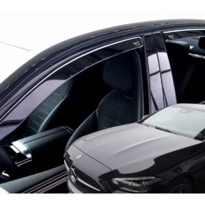 Heko Σετ Ανεμοθραύστες Αυτοκινήτου Μπροστινοί και Πίσω Σκούρο Φιμέ για Mercedes-Benz C Class W206 4D 2021 4τμχ Κωδικός: 23634