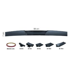 Simoni Racing Αυτοκόλλητο Αυτοκινήτου 88 x 7cm σε Μαύρο Χρώμα Κωδικός: SRSPC/U