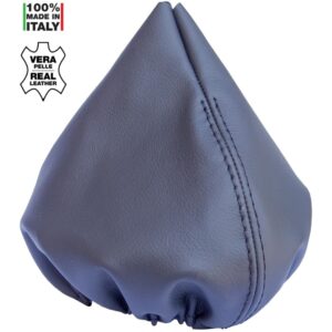 Simoni Racing Φούσκα Ταχυτήτων Μαρκέ Δερματίνη Μαύρο για Fiat 500 Κωδικός: SRCU500N