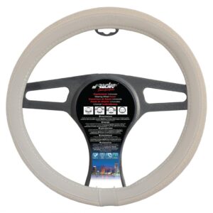 Simoni Racing Κάλυμμα Τιμονιού Αυτοκινήτου Fiat 500 με Διάμετρο 37-39εκ. Συνθετικό Μπεζ SR