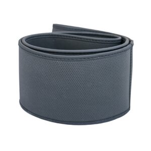 Simoni Racing Κάλυμμα Τιμονιού Αυτοκινήτου Soft Skin με Διάμετρο 37-39εκ. από Δερματίνη Μαύρο