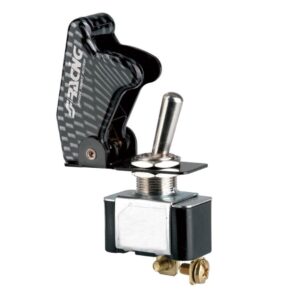 Simoni Racing Διακόπτης On/Off Αυτοκινήτου Carbon 20A 12V Κωδικός: SRISR/1C