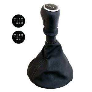 Simoni Racing Πόμολο Με Ένδειξη 6 Ταχυτήτων VW Transporter T5 με Φούσκα Μαύρο Κωδικός: SRPO3