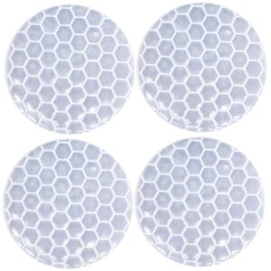 Simoni Racing Αυτοκόλλητα Προστατευτικά Αυτοκινήτου Reflective 3cm σε Λευκό Χρώμα 4τμχ Κωδικός: SRWRS