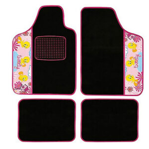 Lampa Σετ Μπροστινά και Πίσω Πατάκια Universal 4τμχ Ροζ Κωδικός: L2425.0