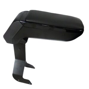 Rati Armster Τεμπέλης Αυτοκινήτου από Δερματίνη Συμβατός με Fiat Panda 2019+ σε Μαύρο Χρώμα Κωδικός: V01059