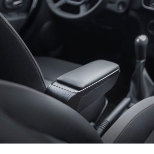 Rati Armster Τεμπέλης Αυτοκινήτου από Δερματίνη Συμβατός με Seat Leon 2020+ σε Μαύρο ΧρώμαΚωδικός: V01402