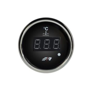 Simoni Racing Ψηφιακό Όργανο Θερμοκρασίας Νερού Αυτοκινήτου 52mm SR Κωδικός: SRWT/C