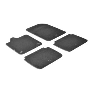 Lampa Σετ Μπροστινά και Πίσω Πατάκια 4τμχ για Opel Mokka Μαύρα Κωδικός: L2319.5