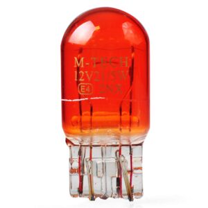M-Tech Λάμπες Αυτοκινήτου & Μοτοσυκλέτας Auto Bulb T20 Πορτοκαλί 12V 21W 10τμχ