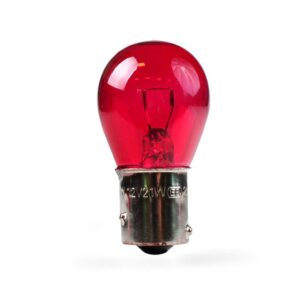 M-Tech Λάμπες Αυτοκινήτου Auto Bulb BAW15S Κόκκινο 12V 21W 10τμχ