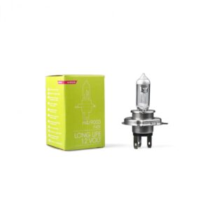 M-Tech Λάμπα Αυτοκινήτου & Μοτοσυκλέτας Long Life H4 Αλογόνου 12V 55W 1τμχ