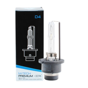 M-Tech Λάμπα Αυτοκινήτου & Μοτοσυκλέτας Premium +30% HID Xenon 8000K D4S Xenon 8000K 12V / 24V 35W 1τμχ