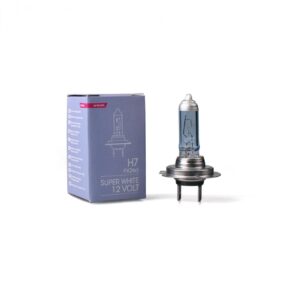 M-Tech Λάμπα Αυτοκινήτου & Μοτοσυκλέτας Super White H7 Αλογόνου 4000K Φυσικό Λευκό 12V 55W 1τμχ