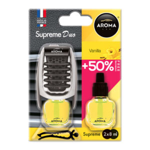 Aroma Car Αρωματικό Υγρό Αεραγωγού Αυτοκινήτου Supreme Duo Βανίλια Κωδικός: A92251