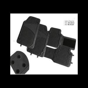 Σετ Μπροστινά και Πίσω Πατάκια 4τμχ ΜαύραΚωδικός: 001215