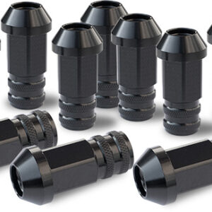 Simoni Racing Παξιμάδια 12x1.25/50mm/19 Κωνικό Μαύρο 10τμx 10τμχ Κωδικός: SRDR/7N-10