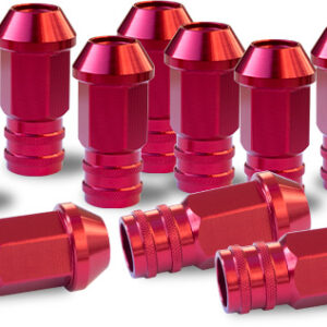 Simoni Racing Παξιμάδια Κωνικά 12x1.25/50mm/Κοκκινο για Κλειδί No 19 10τμχ Κωδικός: SRDR/7R-10