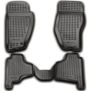 Novline Σετ Μπροστινά και Πίσω Πατάκια 4τμχ Τύπου Σκαφάκι Γκρι Κωδικός: NLC.13.02.211