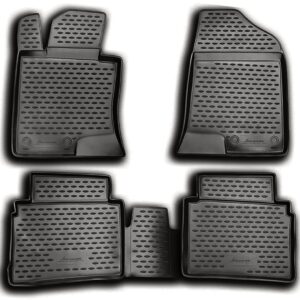 Novline Σετ Μπροστινά και Πίσω Πατάκια 4τμχ Τύπου Σκαφάκι για Hyundai Sonata 2010+ Γκρι Κωδικός: NLC.20.40.211K