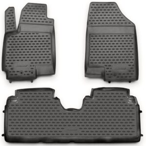 Novline Σετ Μπροστινά και Πίσω Πατάκια 4τμχ Τύπου Σκαφάκι για Kia Venga Γκρι Κωδικός: NLC.25.34.211H