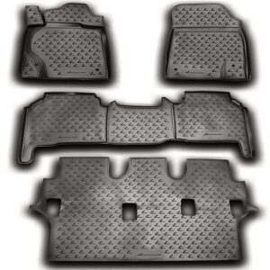 Novline Σετ Μπροστινά και Πίσω Πατάκια 4τμχ Τύπου Σκαφάκι για Lexus LX 2007+ Γκρι Κωδικός: NLC.29.07.211K