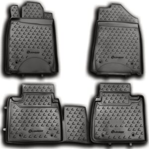 Novline Σετ Μπροστινά και Πίσω Πατάκια 4τμχ Τύπου Σκαφάκι για Lexus ES Γκρι Κωδικός: NLC.29.18.211K