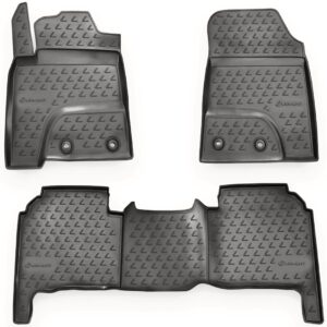 Novline Σετ Μπροστινά και Πίσω Πατάκια 3τμχ Τύπου Σκαφάκι για Lexus LX 2012+ Γκρι Κωδικός: NLC.29.20.211K