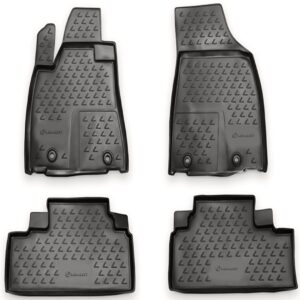 Novline Σετ Μπροστινά και Πίσω Πατάκια 4τμχ Τύπου Σκαφάκι 2012+ Γκρι Κωδικός: NLC.29.24.211K