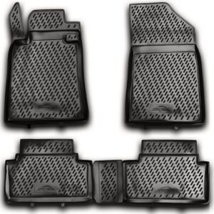 Novline Σετ Μπροστινά και Πίσω Πατάκια 4τμχ Τύπου Σκαφάκι για Peugeot 508 Γκρι Κωδικός: CARPGT00025G