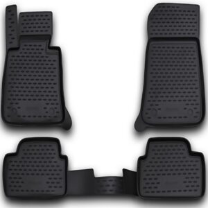 ΠΑΤΑΚΙΑ ΣΕ ΣΚΑΦΗ TPE ΛΑΣΤΙΧΟ ΓΙΑ BMW ΣΕΙΡΑ 1 5D 2004-2011 ΜΑΥΡΑ - 4 ΤΕΜ.