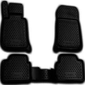 ΠΑΤΑΚΙΑ ΣΕ ΣΚΑΦΗ TPE ΛΑΣΤΙΧΟ ΓΙΑ BMW ΣΕΙΡΑ 3 E90 2006-2012  ΣΕ ΜΑΥΡΟ ΧΡΩΜΑ NOVLINE - 4 ΤΕΜ.