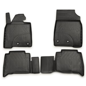 Novline Σετ Μπροστινά και Πίσω Πατάκια 4τμχ Τύπου Σκαφάκι 2015+ Γκρι Κωδικός: CARTYT00011G