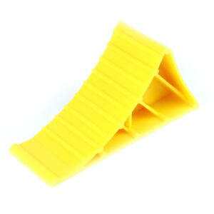 Τακος Τροχου Πλαστικος Κιτρινος 220x80x120mm 1τεμ Κωδικός: CC42560