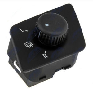 NTY Διακόπτης Καθρεφτών Αυτοκινήτου για Skoda Fabia Volkswagen Polo Μαύρο Κωδικός: EWS-SK-017