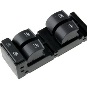 NTY Διακόπτης Παραθύρων Αυτοκινήτου για Audi A3 / A6 Μαύρο Κωδικός: EWS-AU-003