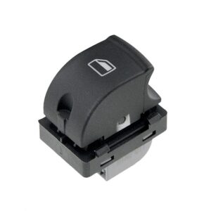 NTY Διακόπτης Παραθύρων Αυτοκινήτου για Audi A3 / A6 / Q7 Μαύρο Κωδικός: EWS-AU-011