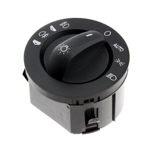 NTY Διακόπτης Φώτων Αυτοκινήτου για Audi A6 / Q7 05-11 Μαύρο Κωδικός: EWS-AU-035