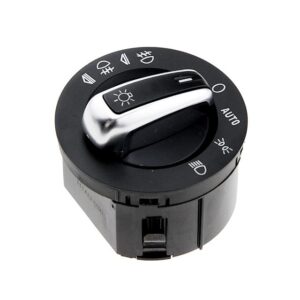 NTY Διακόπτης Φώτων Αυτοκινήτου για Audi A6 / Q7 Μαύρο Κωδικός: EWS-AU-036