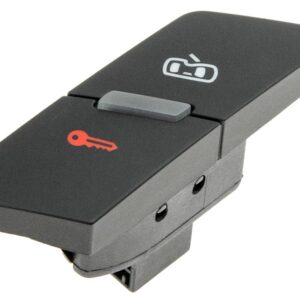 NTY Διακόπτης Κλειδώματος Πόρτας Αυτοκινήτου για Audi A6 C6 10/2006+ Μαύρο Κωδικός: EWS-AU-056