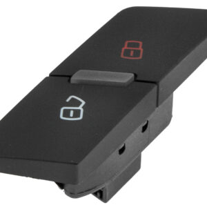 NTY Διακόπτης Κλειδώματος Πόρτας Αυτοκινήτου για Audi A6 C6 11/2006+ Μαύρο Κωδικός: EWS-AU-058