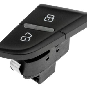 NTY Διακόπτης Κλειδώματος Πόρτας Αυτοκινήτου για Audi Q5 2008+ Μαύρο Κωδικός: EWS-AU-059