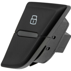 NTY Διακόπτης Κλειδώματος Πόρτας Αυτοκινήτου για Audi Q5 2008+ Μαύρο Κωδικός: EWS-AU-060