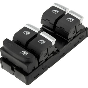 NTY Διακόπτης Παραθύρων Αυτοκινήτου για Audi A4 / Q5 10pin Μαύρο Κωδικός: EWS-AU-063