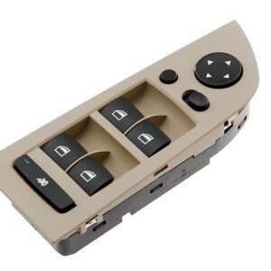 NTY Διακόπτης Παραθύρων Αυτοκινήτου για BMW E90 / E91 / Σειρά 3 18pin Μπεζ Κωδικός: EWS-BM-003
