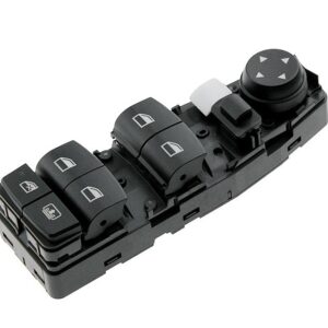 NTY Διακόπτης Παραθύρων Αυτοκινήτου για BMW F30/F35/F80 6pin Μαύρο Κωδικός: EWS-BM-005